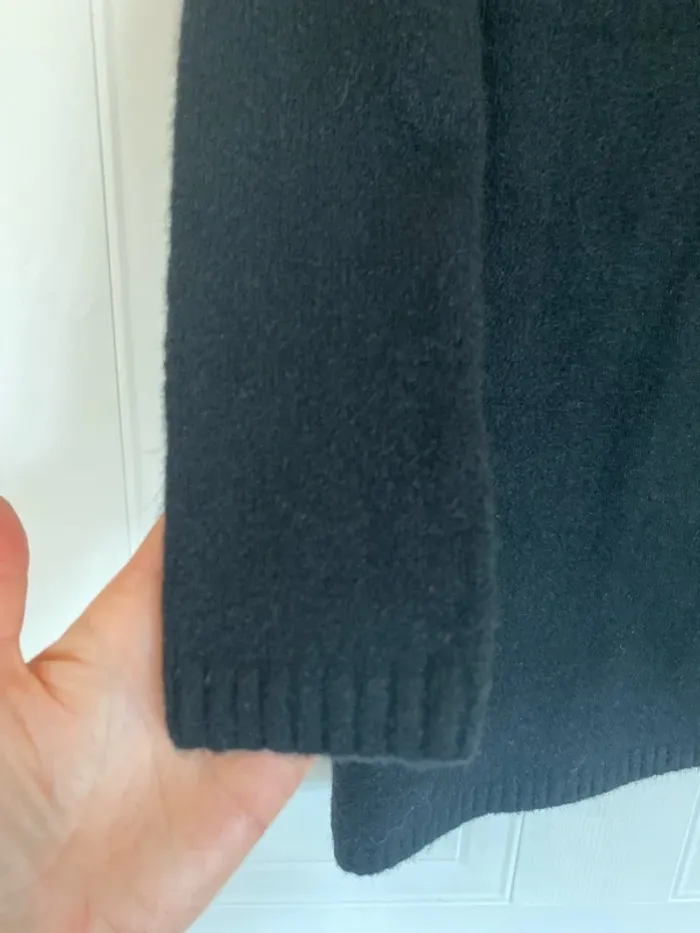 Robe tunique noire Zara épaules dénudées taille 36 - photo numéro 5