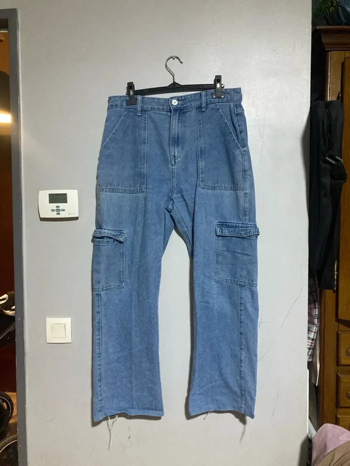 Jean cargo SHEIN Taille haute