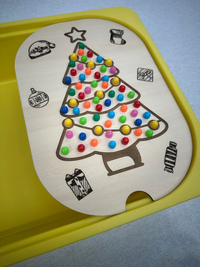 🎄 Plaque d’activité Trofast – Sapin de Noël 🎅 - photo numéro 2