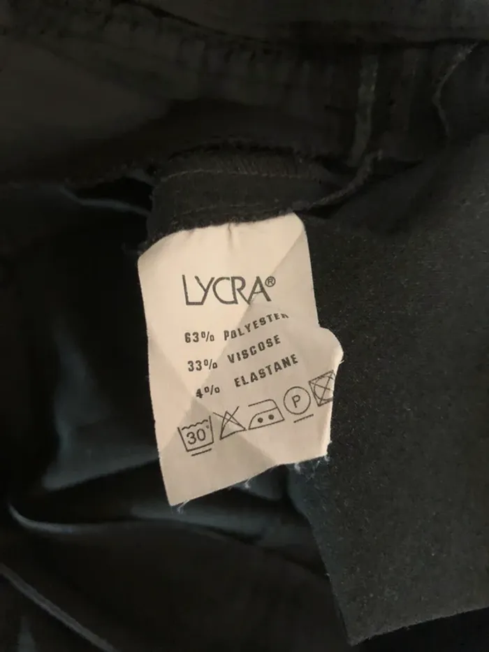 pantalon essentiel pantalon droit gris antarctique foncé - photo numéro 8
