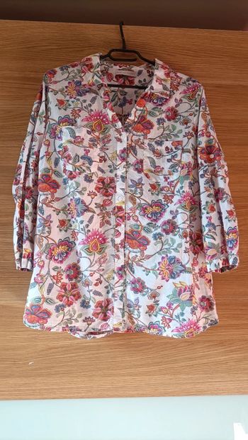 Chemisier fleuri Armand Thiery taille 3 - 40