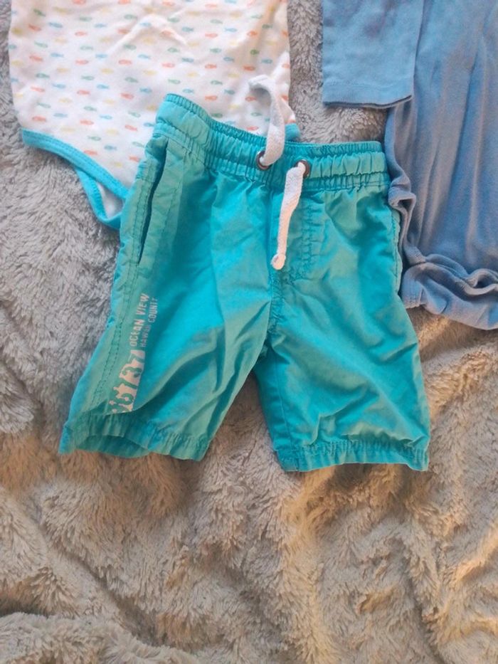 Lot short bodies 2 ans garçon - photo numéro 4