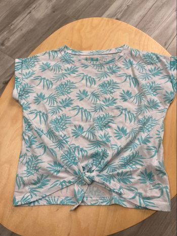 TEE shirt tiges bleues 5 ans
