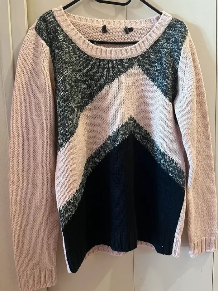 Pull col rond taille 36/38