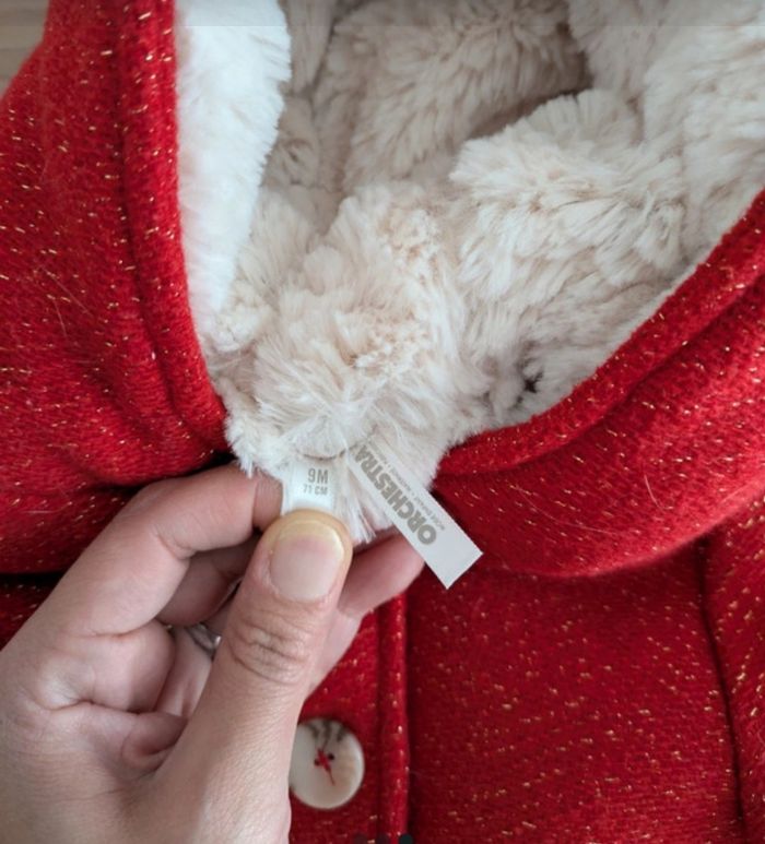 Manteau fille 9 mois - photo numéro 3