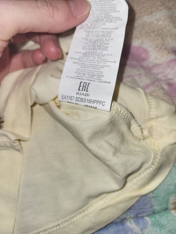 Tee-shirt fille 3 mois - photo numéro 3