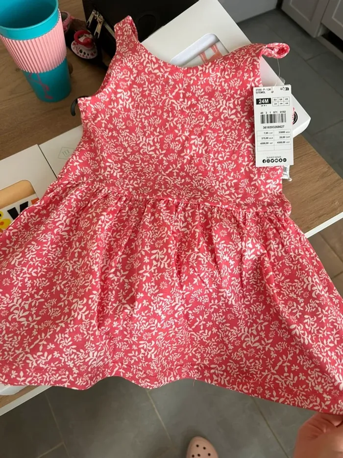 Robe floral 24 mois - photo numéro 4