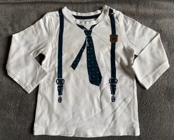 Tee shirt cravate Gemo 18 mois