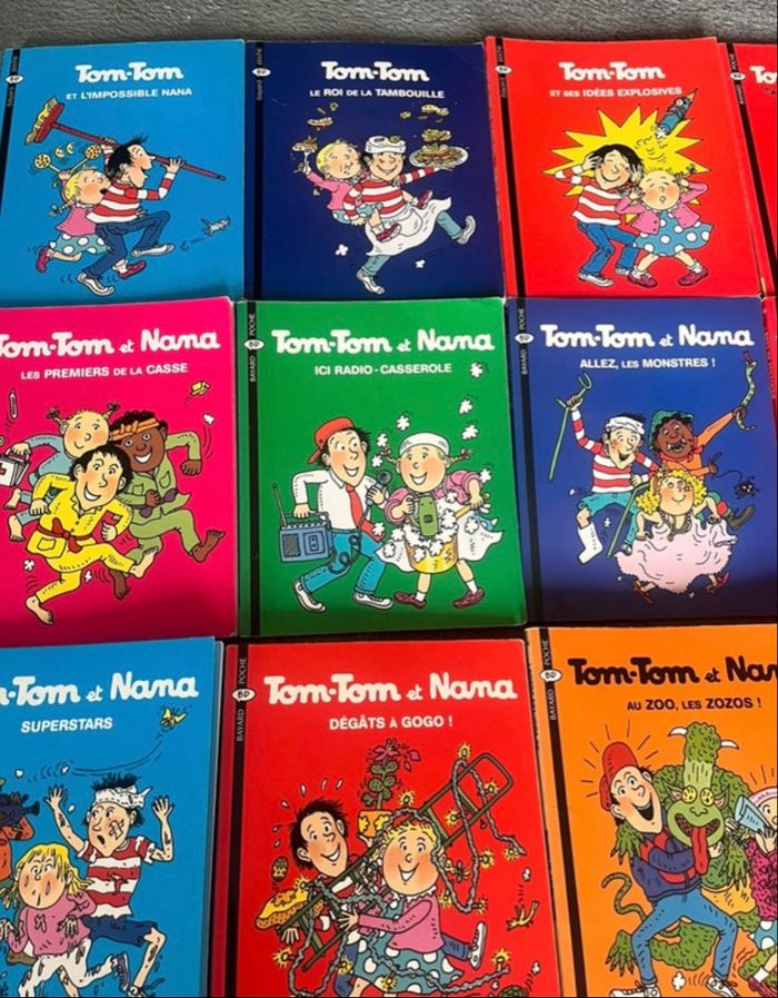 Lot livres Tom Tom et nana - photo numéro 3