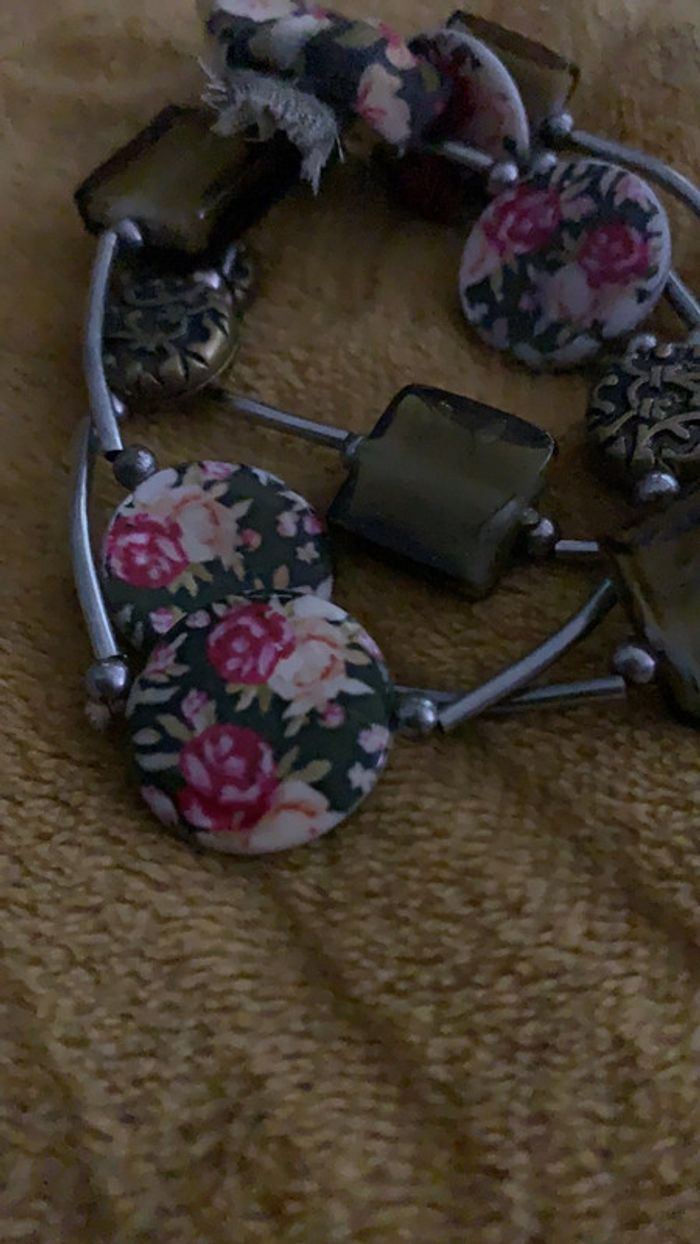 Parure collier et bracelet romantique - photo numéro 3