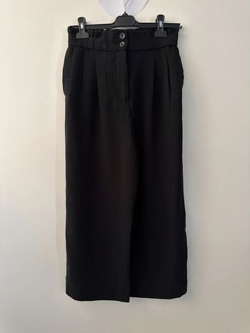 Pantalon à jambes larges noir H&M T38 M