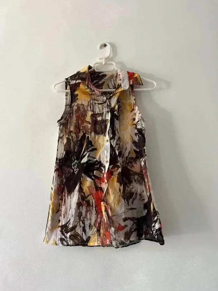 Blouse débardeur - Taille 38 - photo numéro 2