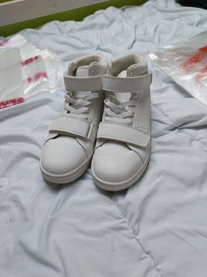Chaussures blanches femme 38 gemo