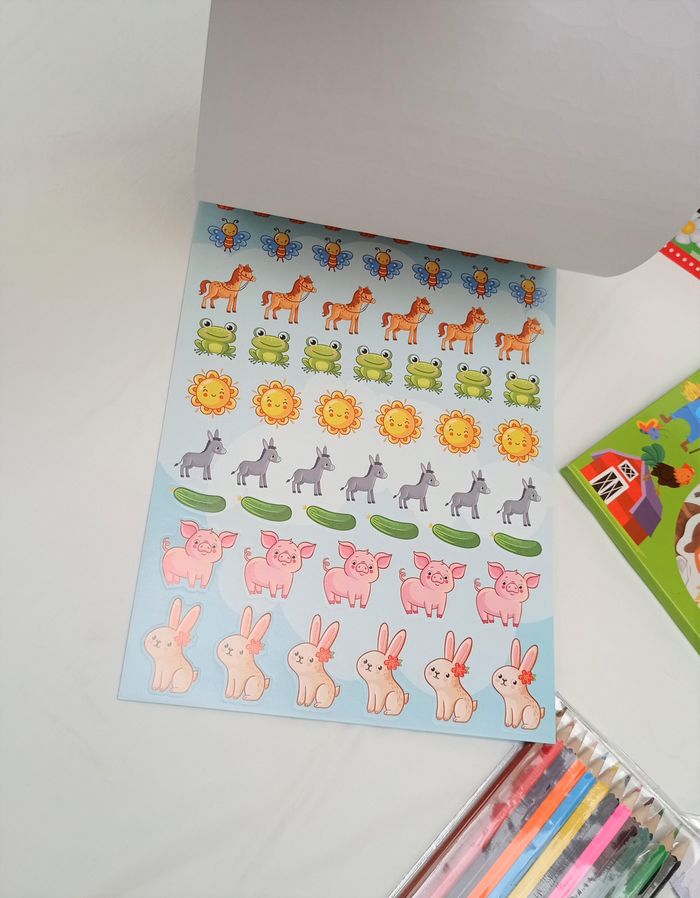 Lot activités les animaux de la ferme - NEUF - photo numéro 7