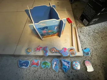 Jeu de pêche magnétique