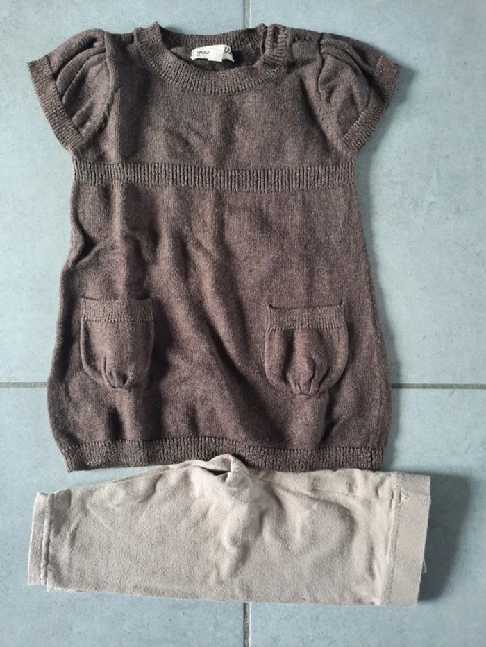 Lot de 6 tenues bébé fille 6 mois - photo numéro 3