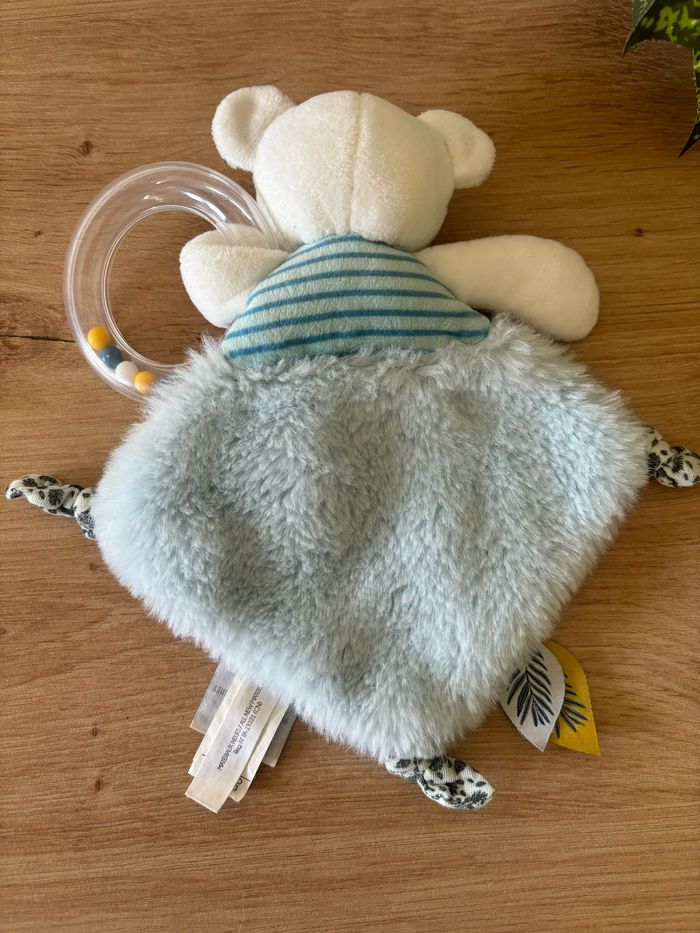 Doudou plat hochet koala yoca anneau doudou et compagnie - photo numéro 3