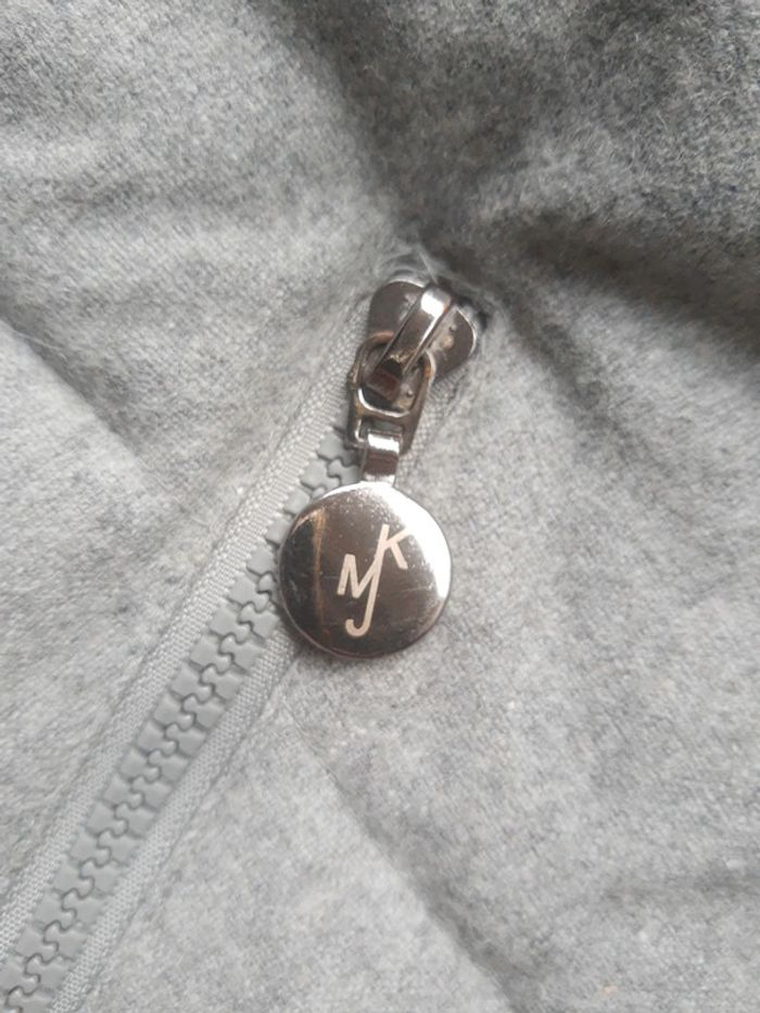 Magnifique blouson hiver bien chaud laine gris Karl Marc John comme neuf - photo numéro 13