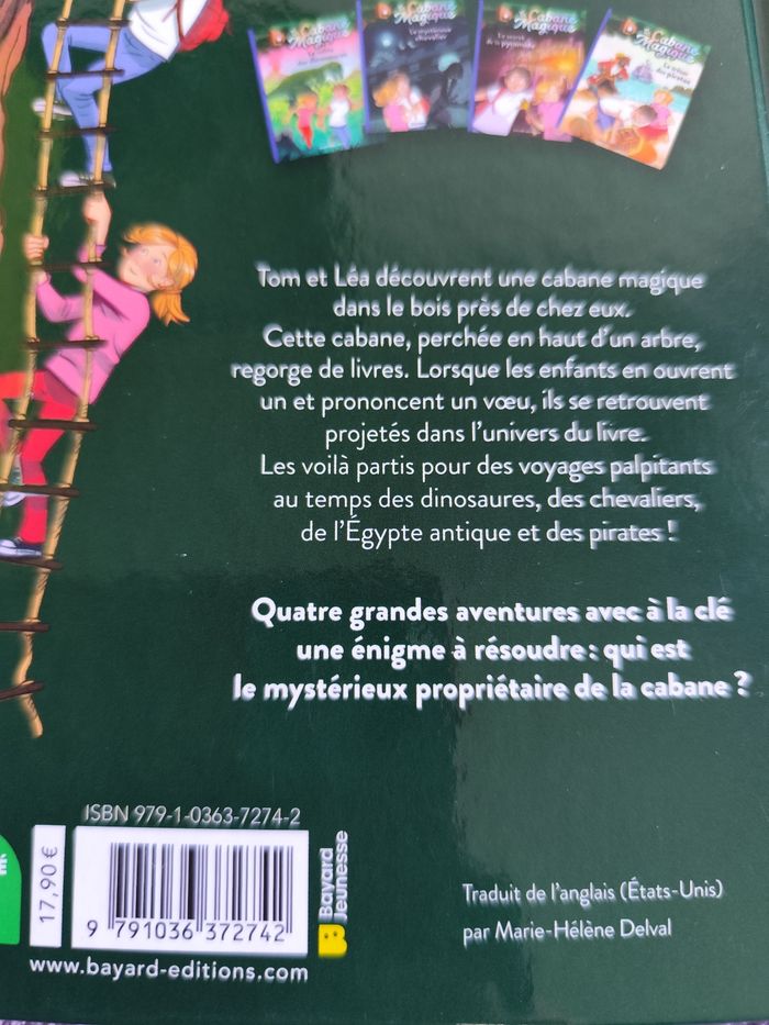 La cabane magique compilation tomes 1 à 4 collector - photo numéro 5