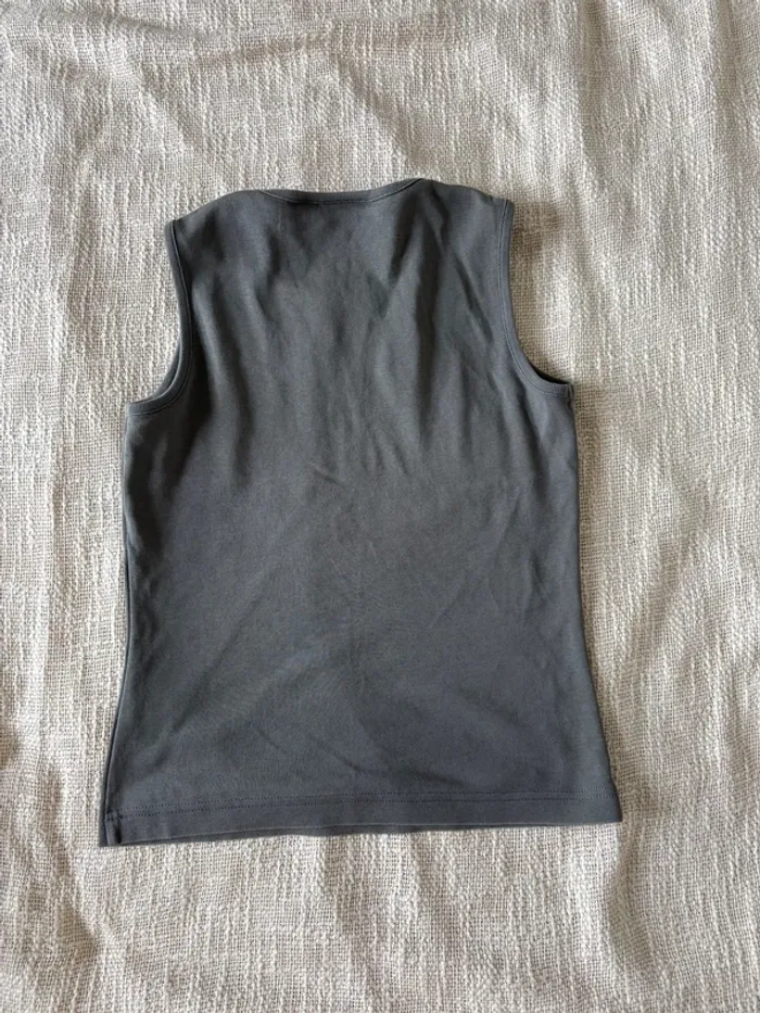 Débardeur esprit gris kaki taille M - photo numéro 2