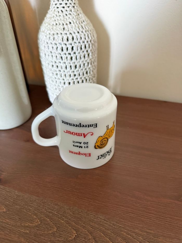 Mug signe du zodiaque Bélier - Vintage - photo numéro 4