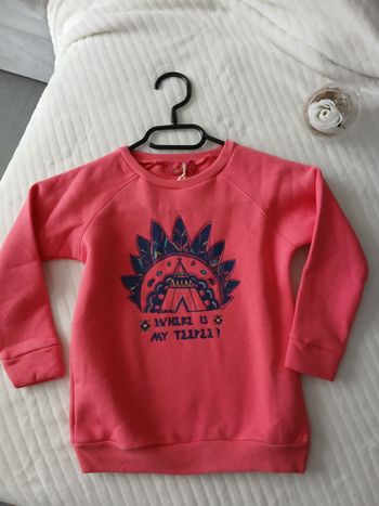 Sweat rose 6 ans Little Marcel