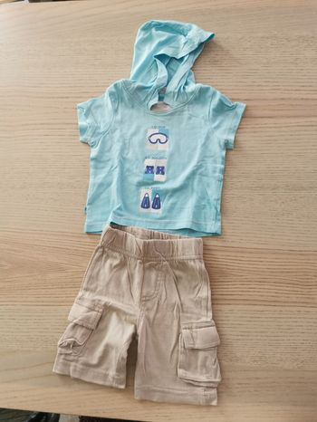 Tenue short / tee-shirt OBAIBI