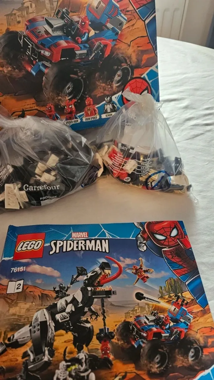 LEGO Marvel Spider-Man 76151- L'embuscade du Venomosaurus-Set complet avec figurines - photo numéro 17