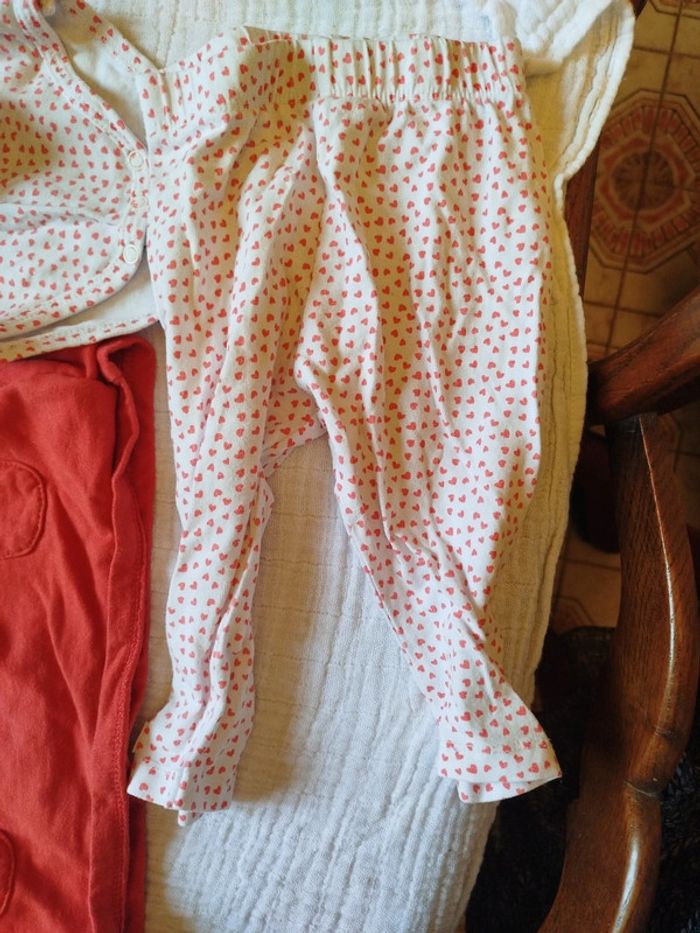 Ensemble rouge coeurs - photo numéro 4