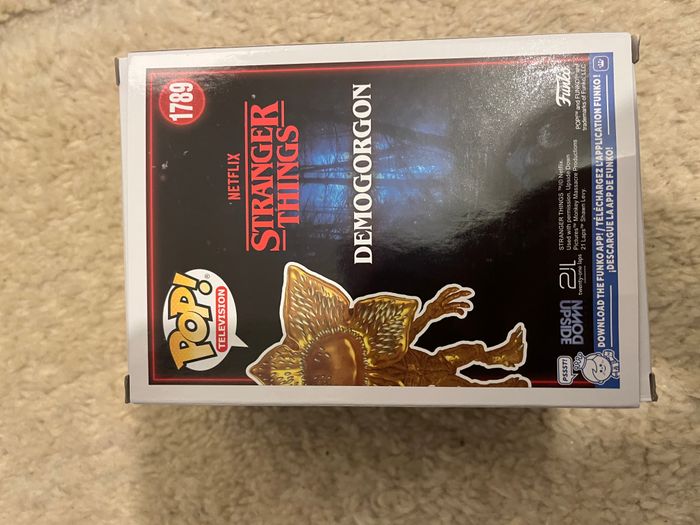 Funko Pop Television Stranger Things Demogorgon Limited Metallic 1789 RMP Paris possible - photo numéro 3