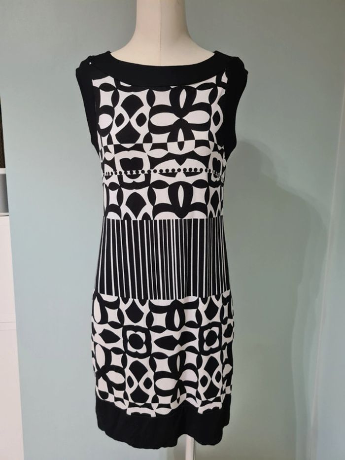 Robe bicolore