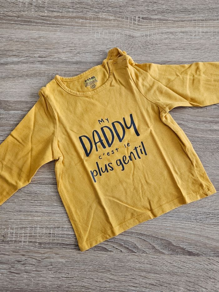 T-shirt manches longues Kiabi 12 mois