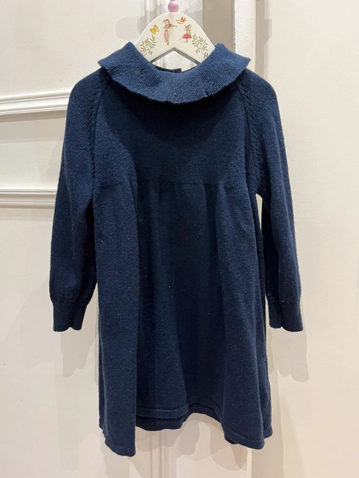 Robe chaude hiver Cyrillus 18 mois neuve