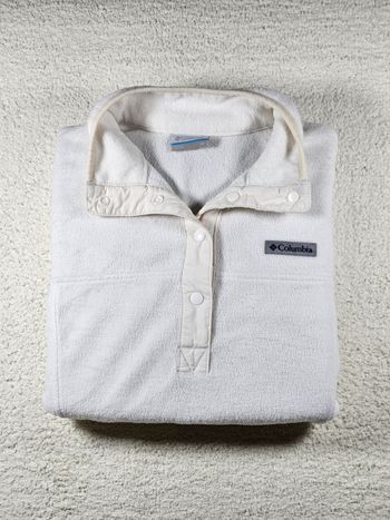 Pull Columbia blanc
