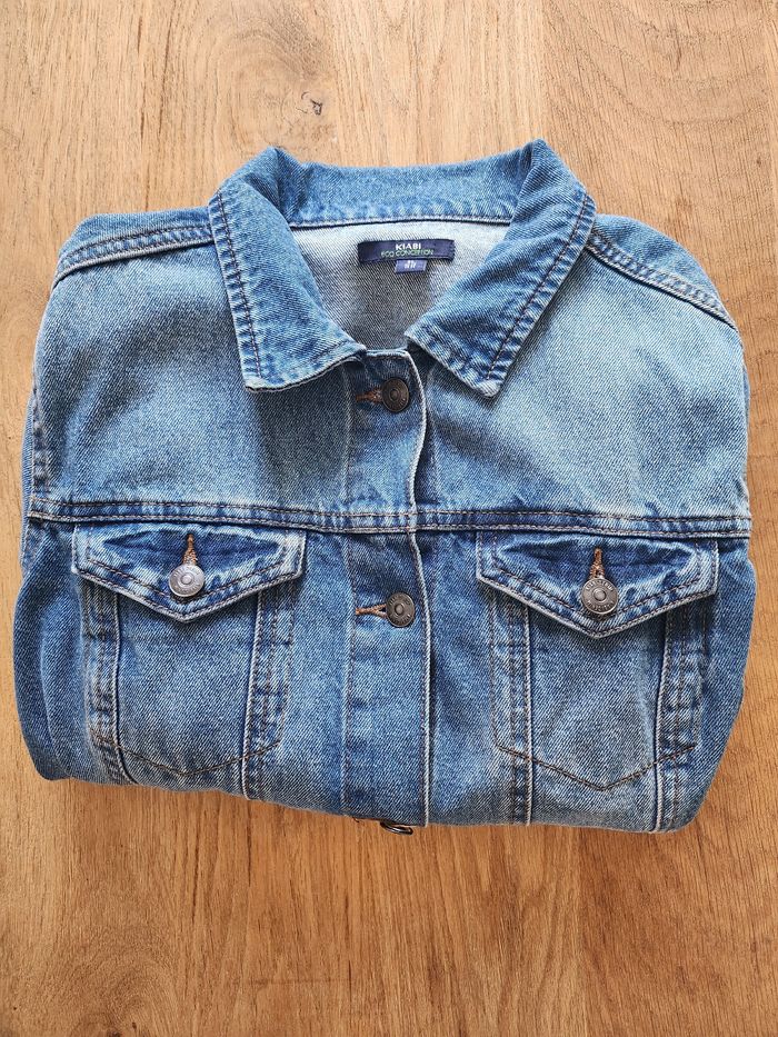 Veste en jean brut Kiabi - photo numéro 4