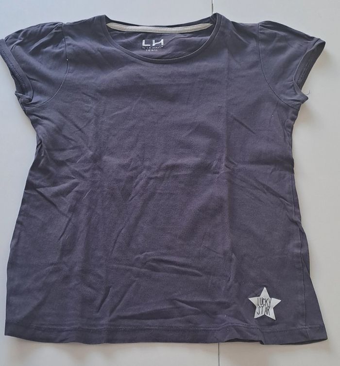 Lot de 5 tee-shirts manches courtes 10 ans - photo numéro 4