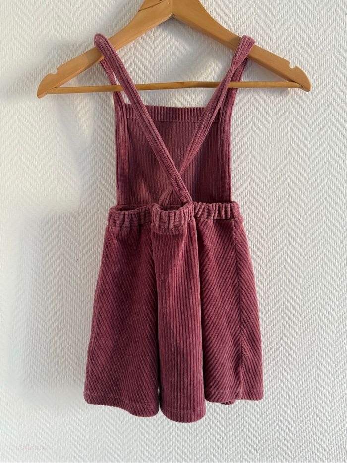 Robe effet velours vieux rose Vertbaudet - photo numéro 7