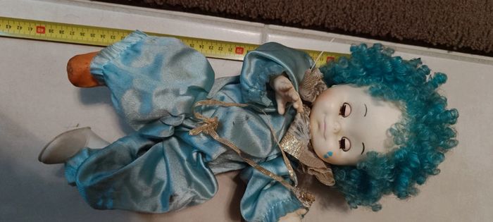 Poupée CB pierrot bleu - photo numéro 4