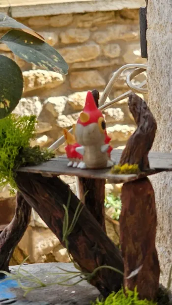 Super figurine Pokemon Nintendo finger puppet chenipotte