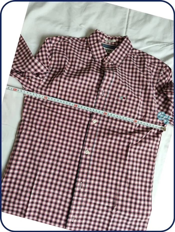 Chemise homme - tommy jeans - Xs- regular fit - photo numéro 9