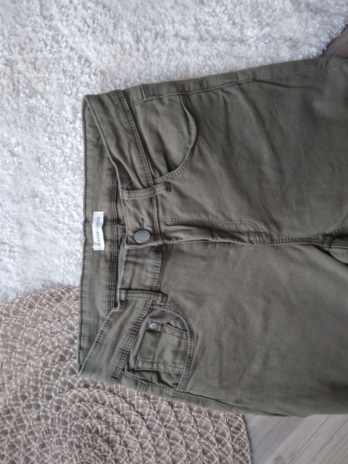 🌸Pantalon kaki cache cache neuf 29.99->17€🌸 - photo numéro 4