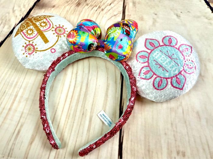 Ears serre-tête oreilles Minnie attraction it’s a small World Tokyo Disneyland import Japon - photo numéro 3
