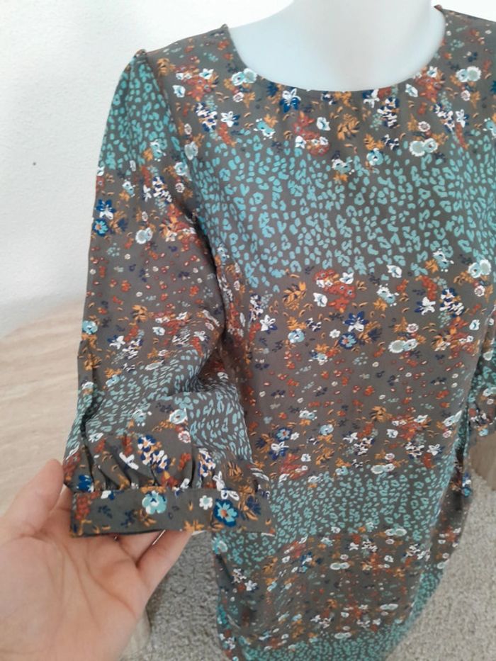 Robe d'été 💫manches bouffantes 💫Blancheporte 💫T.38💫 - photo numéro 4