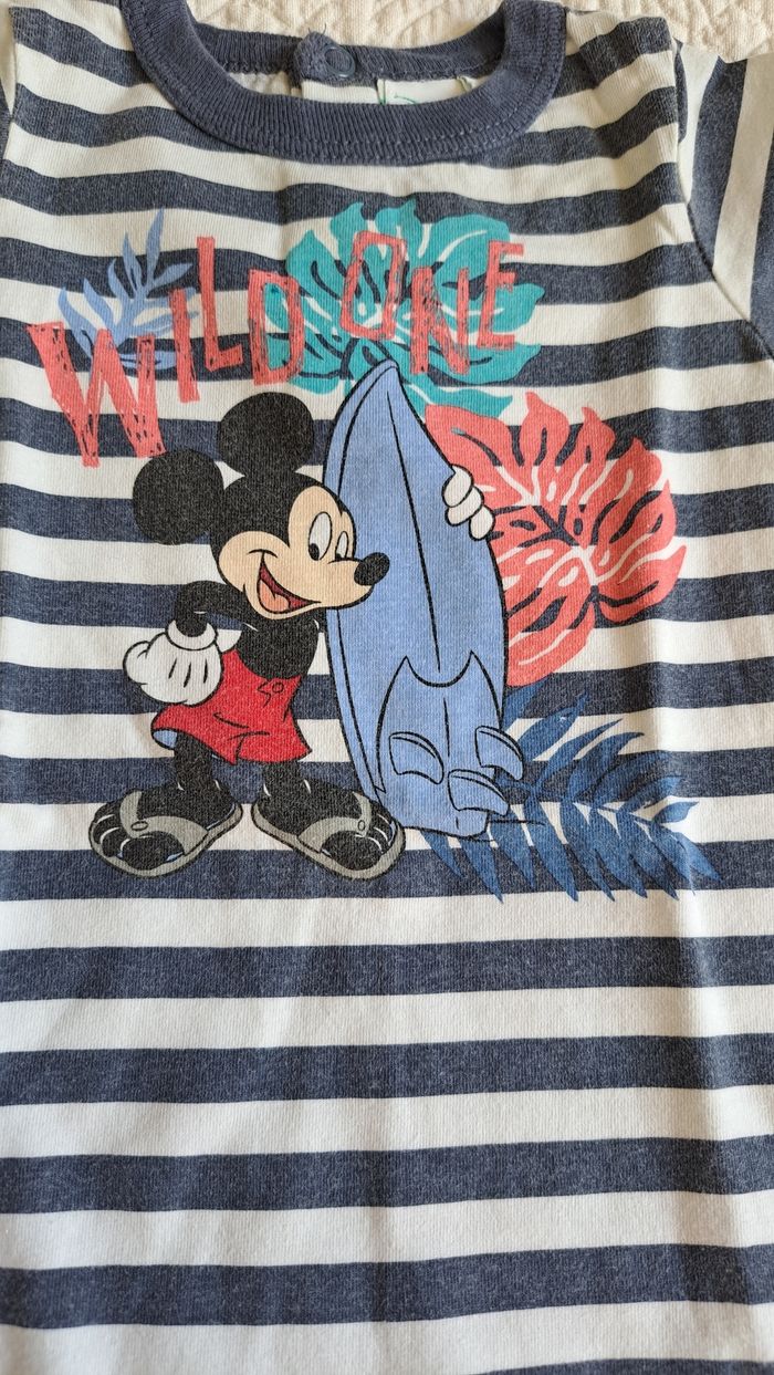 Lot de 2 grenouillères Disney 3 mois - photo numéro 2