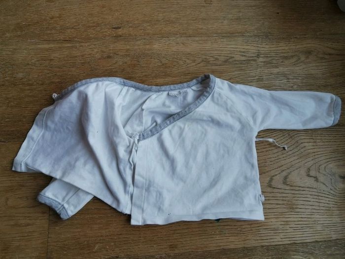 Brassière coton blanc noukie's 3mois - photo numéro 2