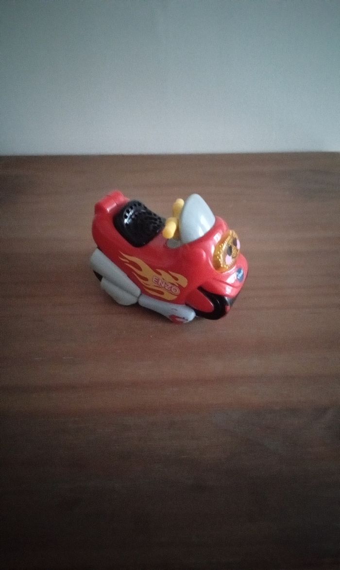 Jeu jouet bebe enfant Vtech tut tut bolide Enzo moto rapido
