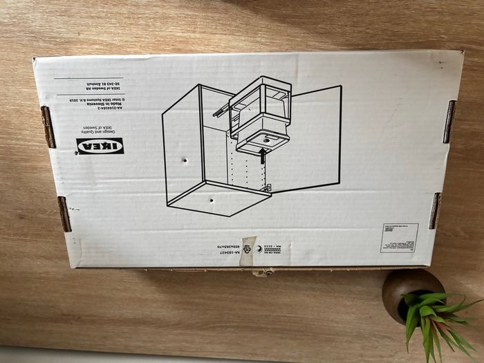 Hall bar structure pour poubelle coulissante IKEA neuf - photo numéro 2
