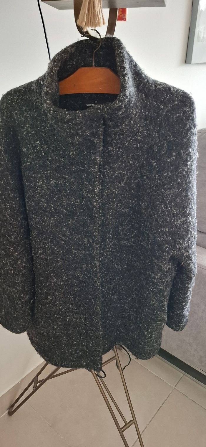 Manteau femme gris - photo numéro 7