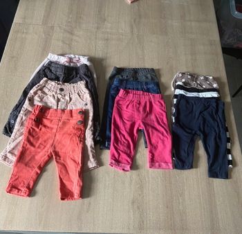 Lot pantalons leeging 3mois