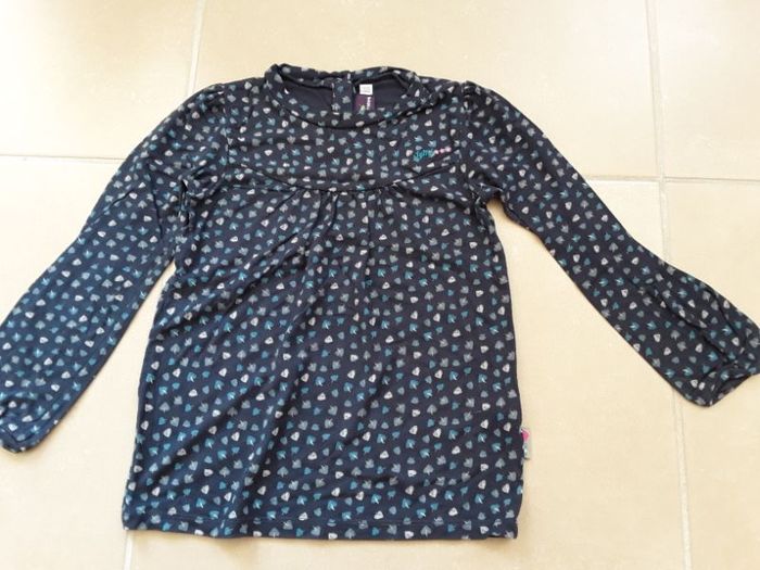 T-shirt M noir fille SERGENT MAJOR en 6 ans TBE